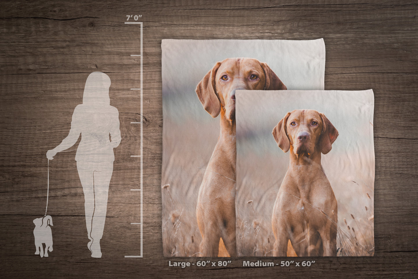 Custom Pet Photo Premium Blanket (My Favorite Hello...)